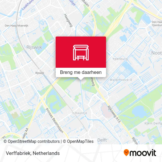 Verffabriek kaart