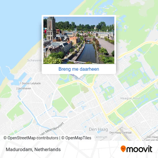 Madurodam kaart