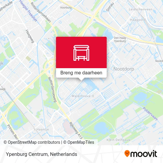 Ypenburg Centrum kaart