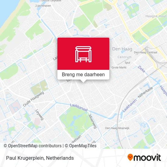 Paul Krugerplein kaart