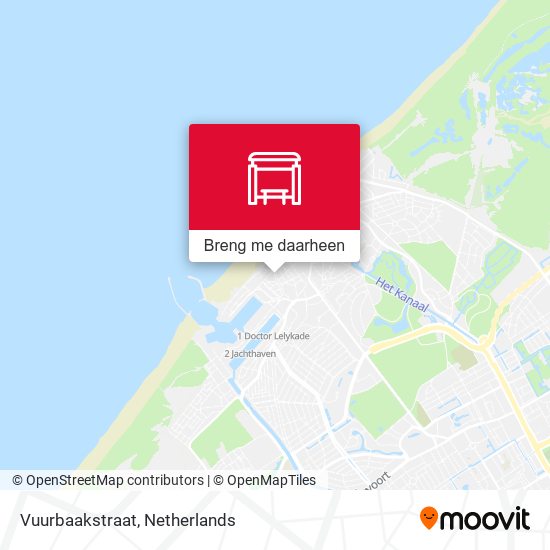 Vuurbaakstraat kaart