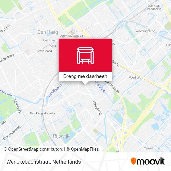 Wenckebachstraat kaart