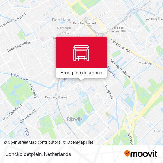 Jonckbloetplein kaart