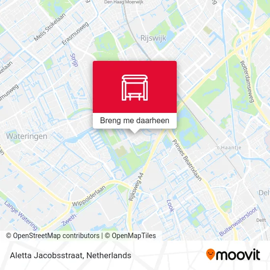 Aletta Jacobsstraat kaart