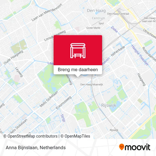 Anna Bijnslaan kaart