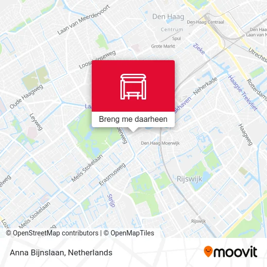 Anna Bijnslaan kaart