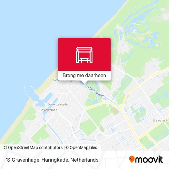 'S-Gravenhage, Haringkade kaart