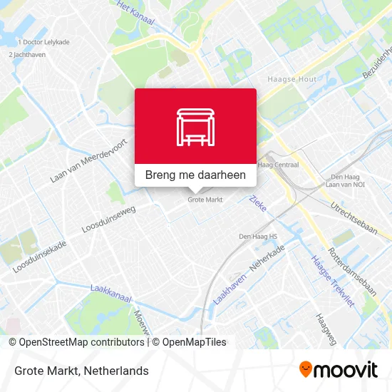 Grote Markt kaart