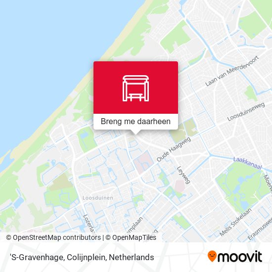 'S-Gravenhage, Colijnplein kaart