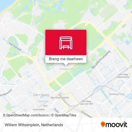 Willem Witsenplein kaart