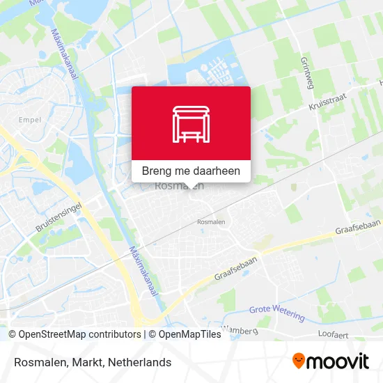 Rosmalen, Markt kaart