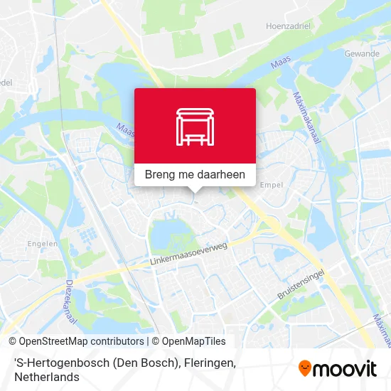 'S-Hertogenbosch (Den Bosch), Fleringen kaart