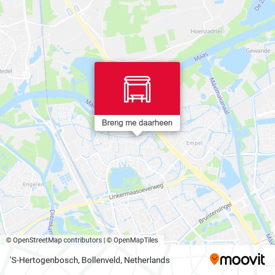 'S-Hertogenbosch, Bollenveld kaart