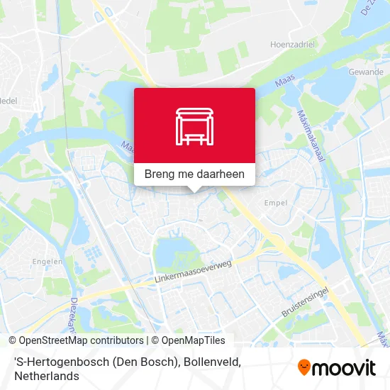 'S-Hertogenbosch (Den Bosch), Bollenveld kaart
