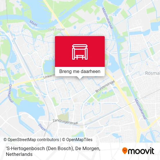 'S-Hertogenbosch (Den Bosch), De Morgen kaart