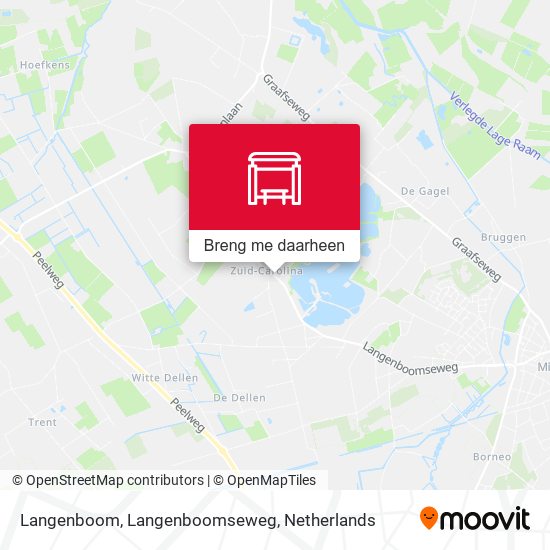 Langenboom, Langenboomseweg kaart