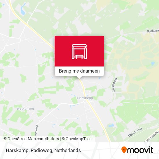 Harskamp, Radioweg kaart