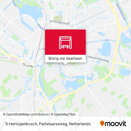 'S-Hertogenbosch, Pettelaarseweg kaart