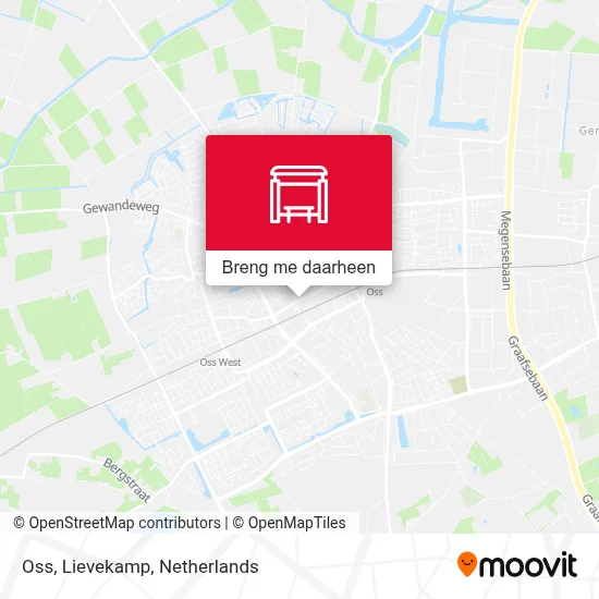 Oss, Lievekamp kaart