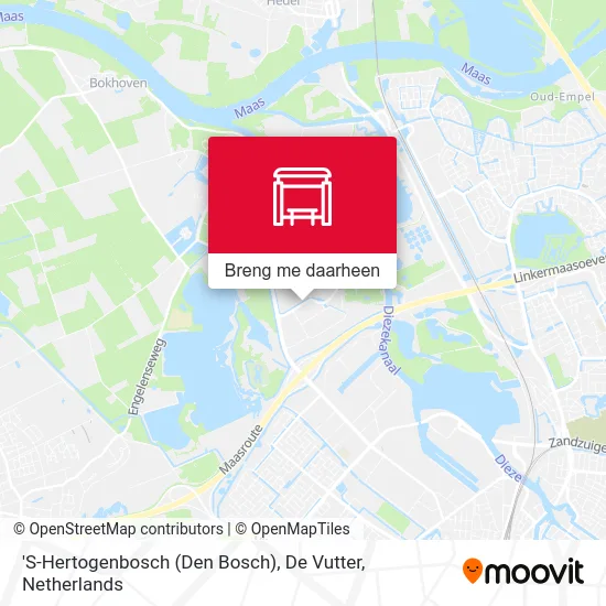 'S-Hertogenbosch (Den Bosch), De Vutter kaart