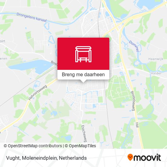 Vught, Moleneindplein kaart