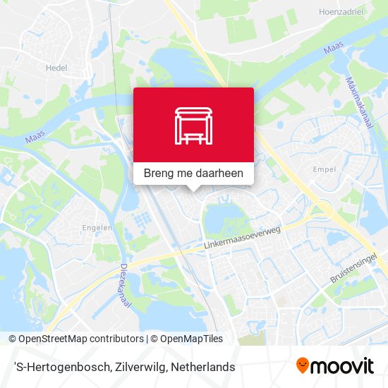 'S-Hertogenbosch, Zilverwilg kaart