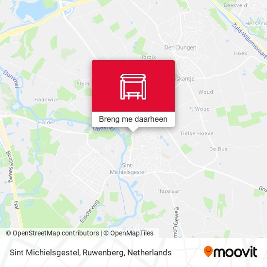 Sint Michielsgestel, Ruwenberg kaart