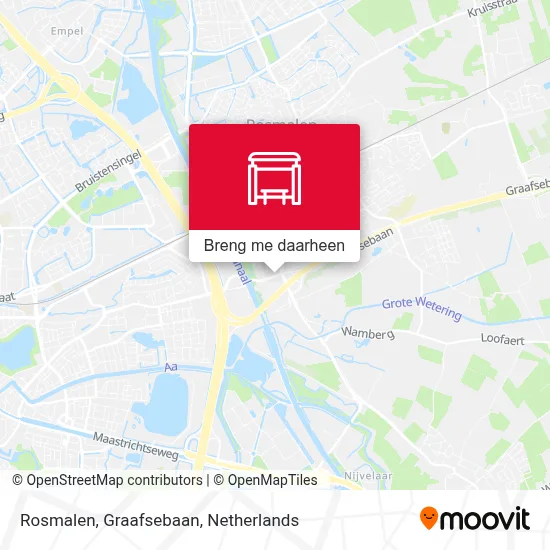 Rosmalen, Graafsebaan kaart