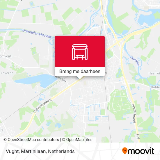 Vught, Martinilaan kaart