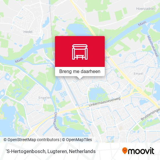 'S-Hertogenbosch, Lugteren kaart