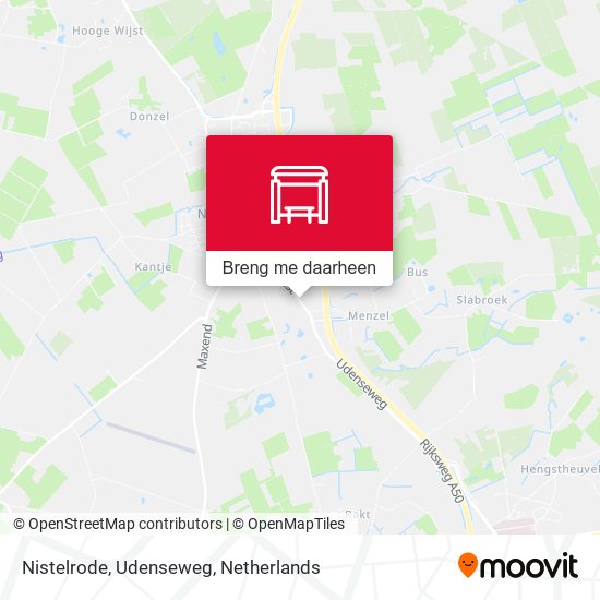 Nistelrode, Udenseweg kaart