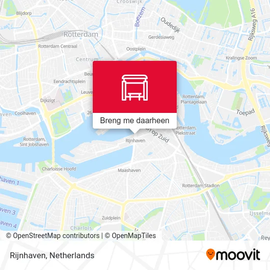 Rijnhaven kaart