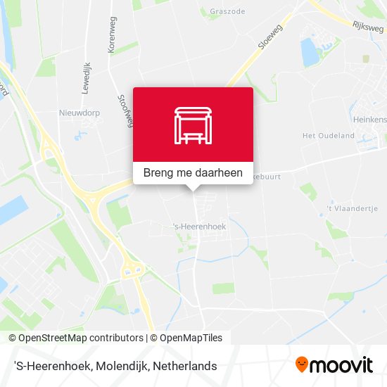 'S-Heerenhoek, Molendijk kaart