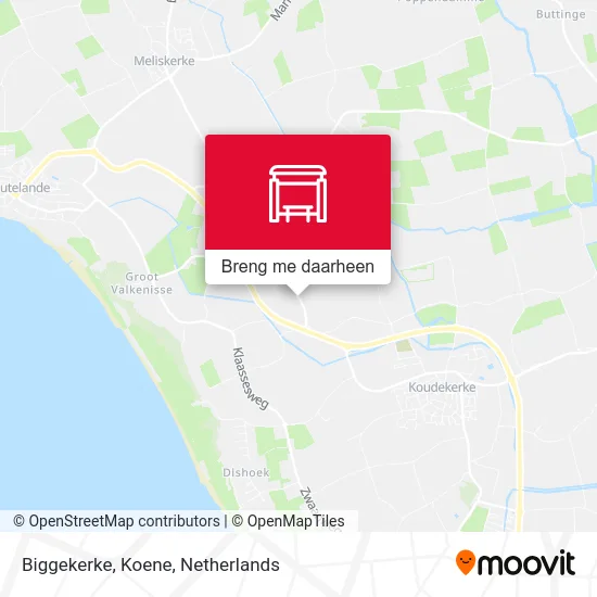 Biggekerke, Koene kaart