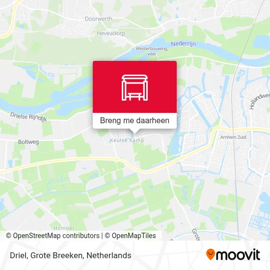 Driel, Grote Breeken kaart