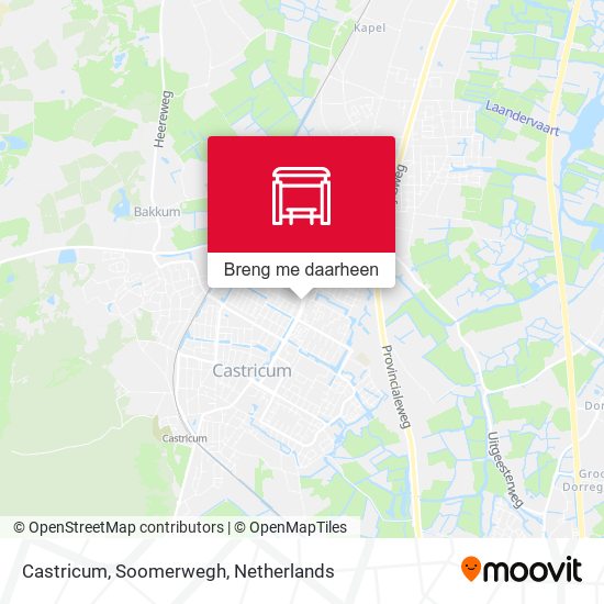 Castricum, Soomerwegh kaart