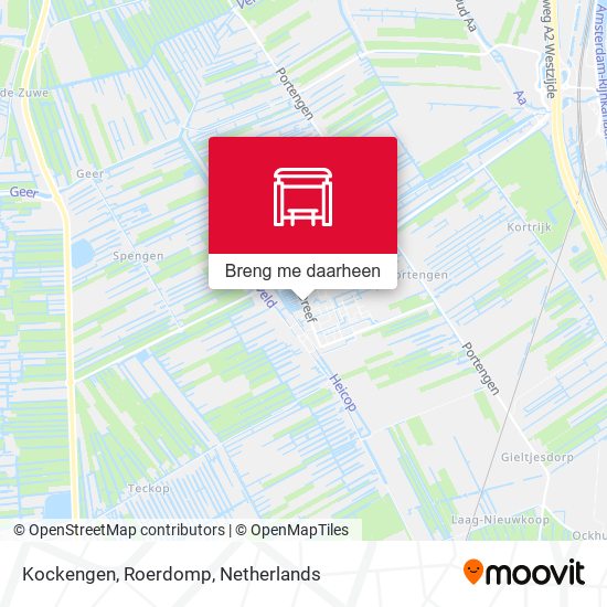 Kockengen, Roerdomp kaart