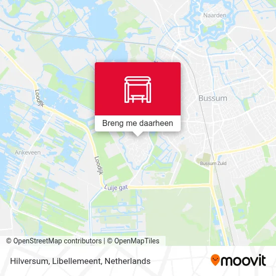 Hilversum, Libellemeent kaart