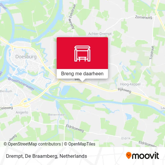 Drempt, De Braamberg kaart