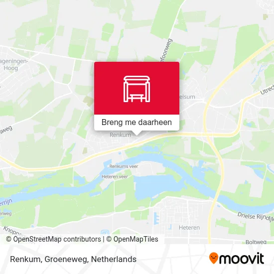 Renkum, Groeneweg kaart