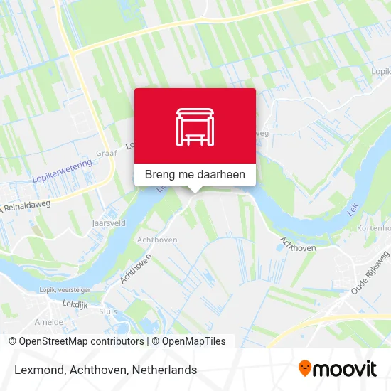 Lexmond, Achthoven kaart