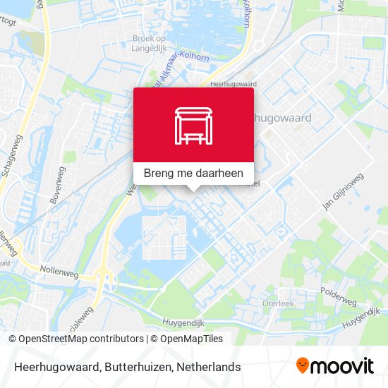 Heerhugowaard, Butterhuizen kaart