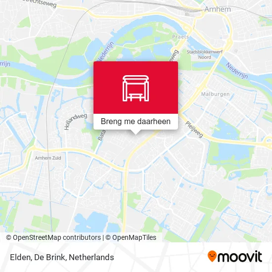 Elden, De Brink kaart