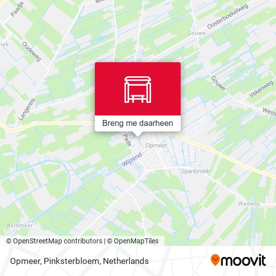 Opmeer, Pinksterbloem kaart