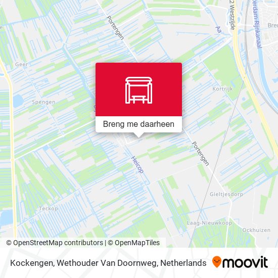 Kockengen, Wethouder Van Doornweg kaart