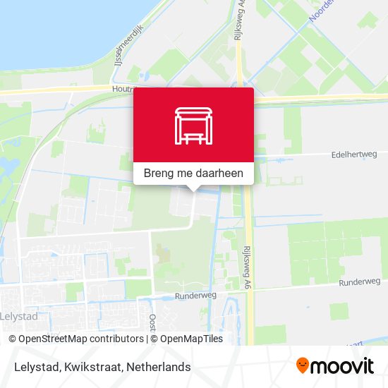 Lelystad, Kwikstraat kaart