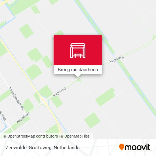 Zeewolde, Gruttoweg kaart