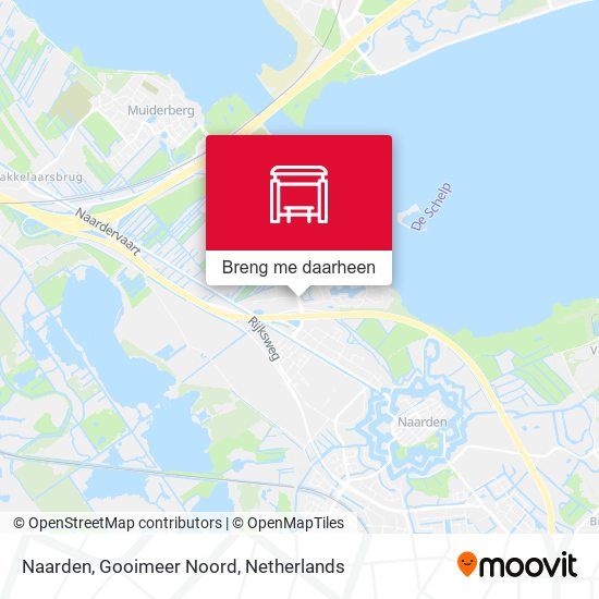 Naarden, Gooimeer Noord kaart