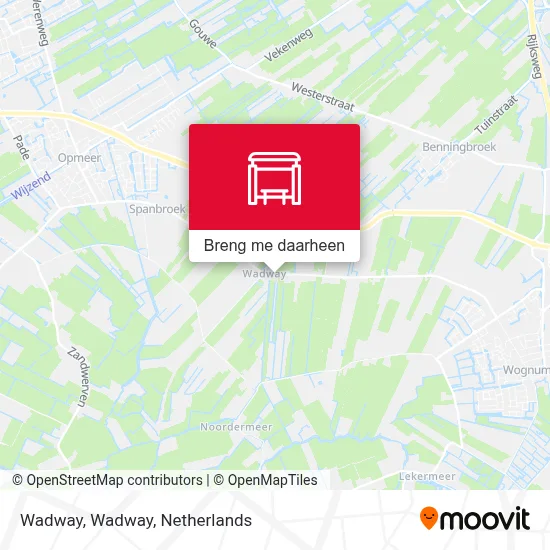 Wadway, Wadway kaart