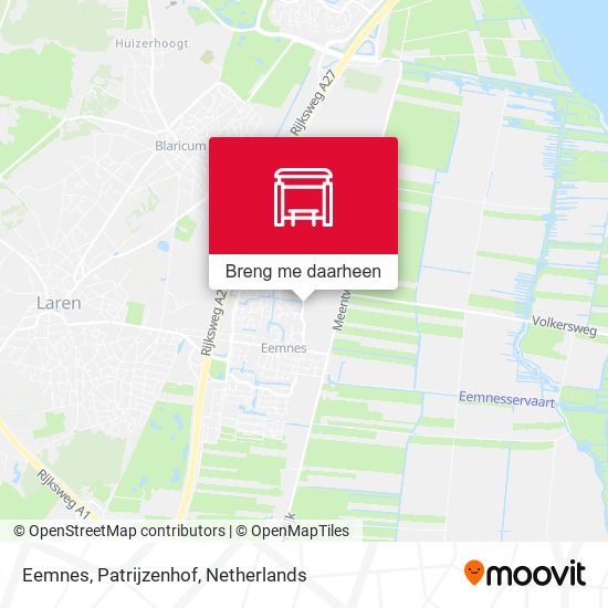 Eemnes, Patrijzenhof kaart